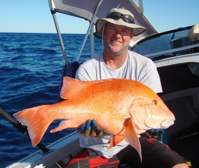 Milz with his PB red